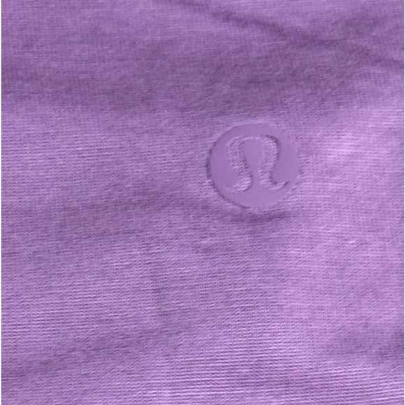 Lululemon Womens Crew Top 8 Side Cinch Long Sleeve Purple Relax Fit Breathable - Picture 12 of 12